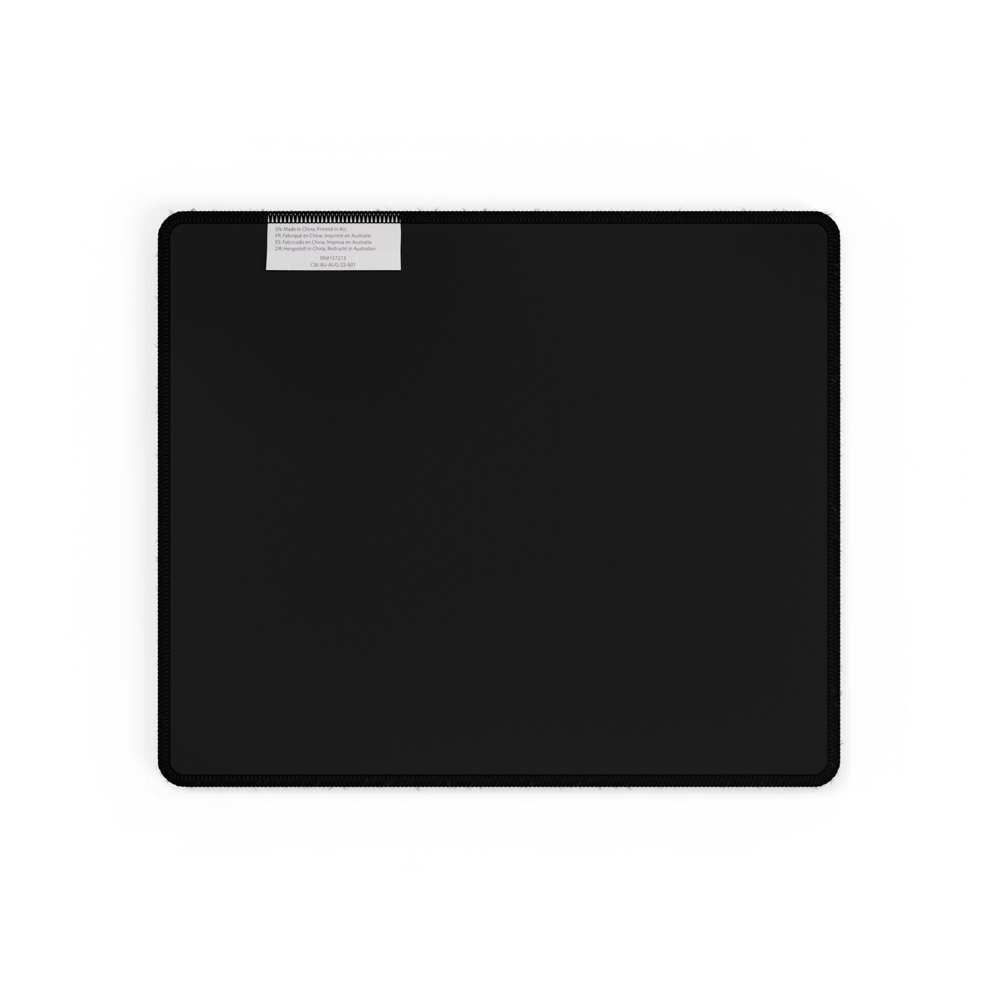 No Excuses Gaming Desk Mat — Large Black Mousepad for Work, Office & Motivation